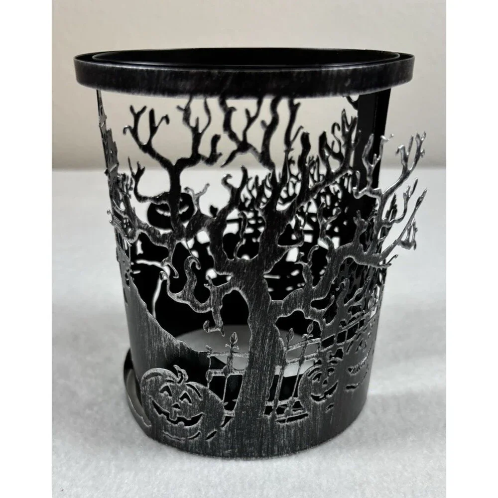 Scentsy Haunt Halloween Warmer Wrap Haunted House Jack O Lantern w/ Original Box